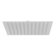 Soffione quadrato 25 x 25 cm bianco - serie Giove