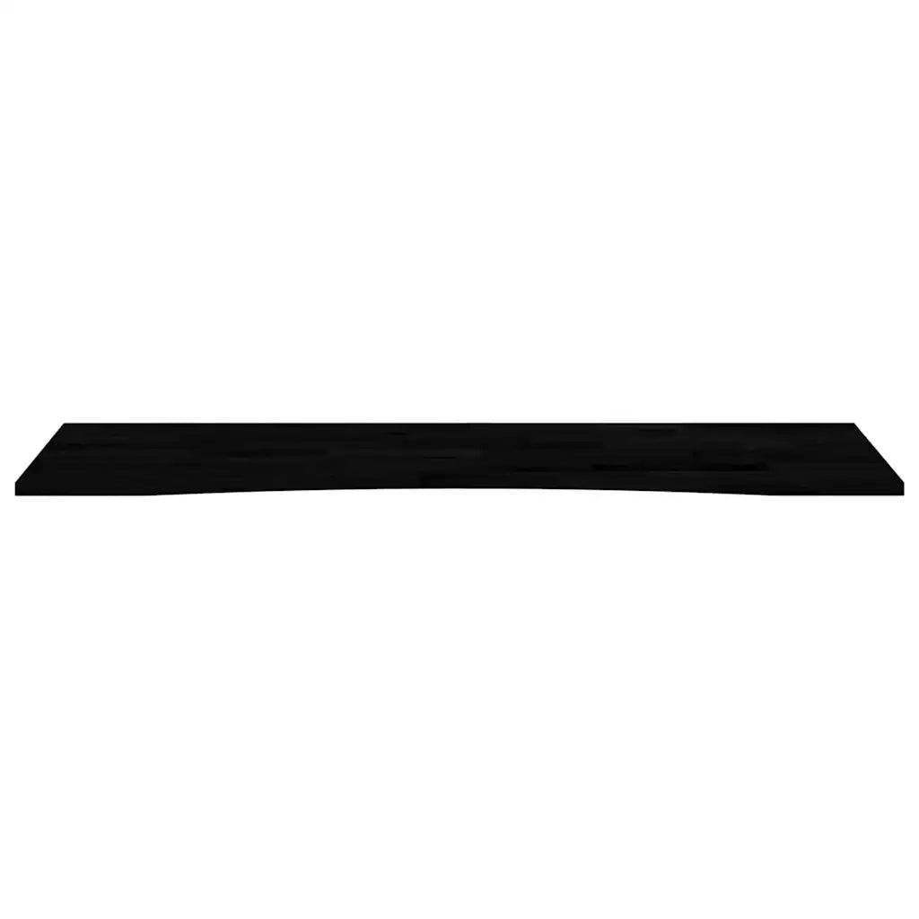 vidaXL Piano Scrivania Marrone Scuro 160x50x2,5 cm in Rovere Massello