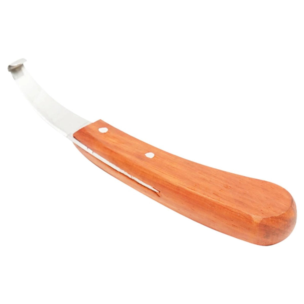 Coltello professionale per la pulizia degli zoccoli cavalli 185mm. Breckner Germany