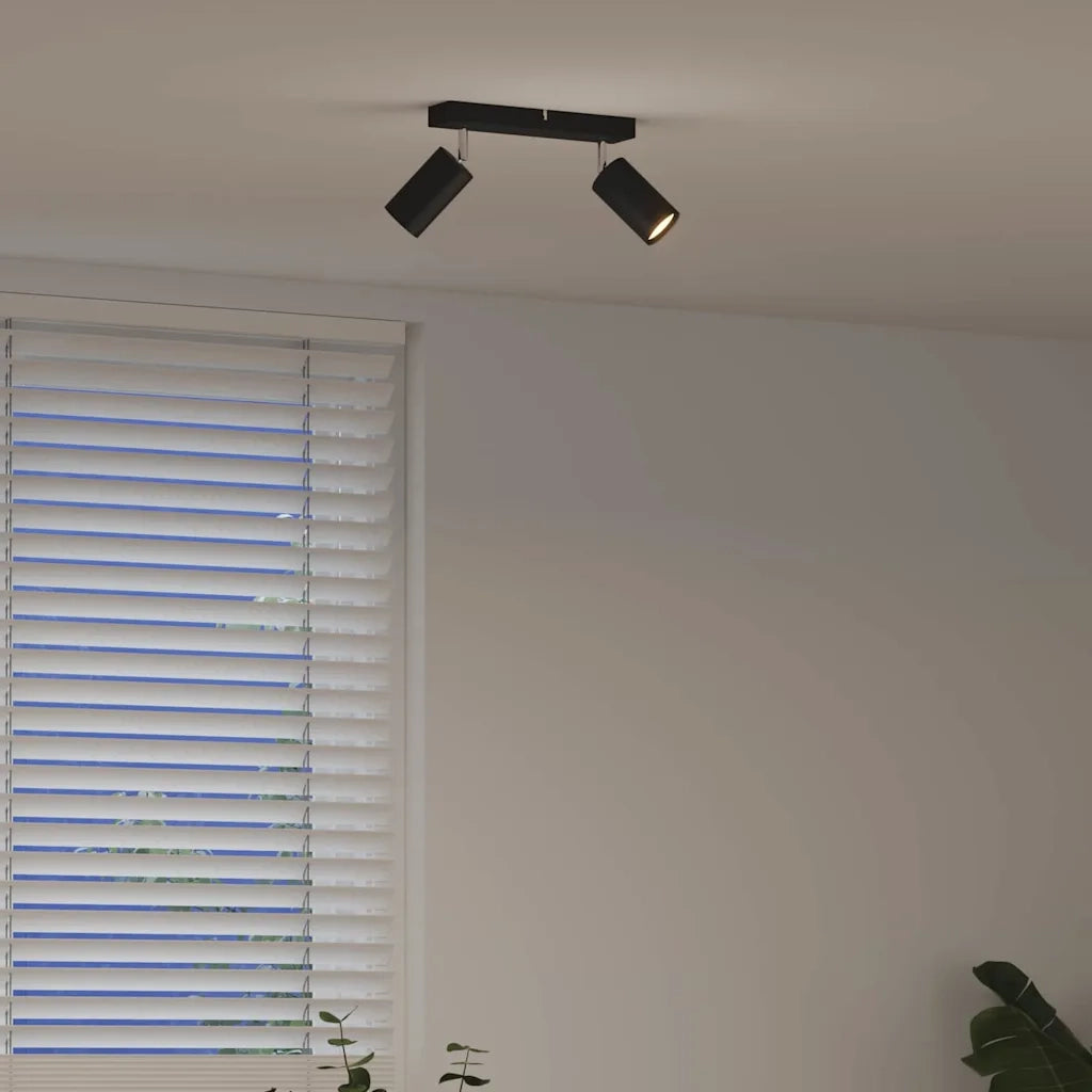 Faretto da soffitto Nero 26 x 6 x 16 cm Metallo CFW4567641