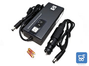 Alimentatore Caricabatteria Originale HP 65W 19.5V 3.3A / 15V 4.3A 7.4mm Spinotto Tondo - Ingresso Auto 12v COMPLETO DI ACCESSORI