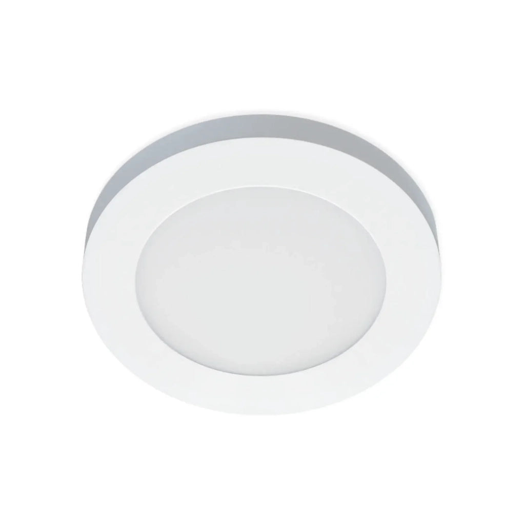 LÚZETE - DOWNLIGHT LED DA SUPERFICIE CIRCOLARE 6W 3000K-6000K Ø 12 CM BIANCO