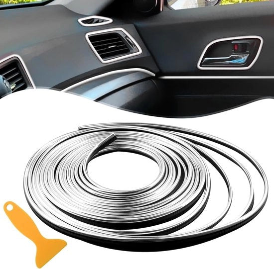 Sierstrip da 5m per decorazione interiore di auto e porte - Filler per intercapedine Zaffiro
