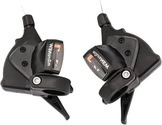 Derailleur per mountain bike, 3 x 9 rapporti, regolazione laterale