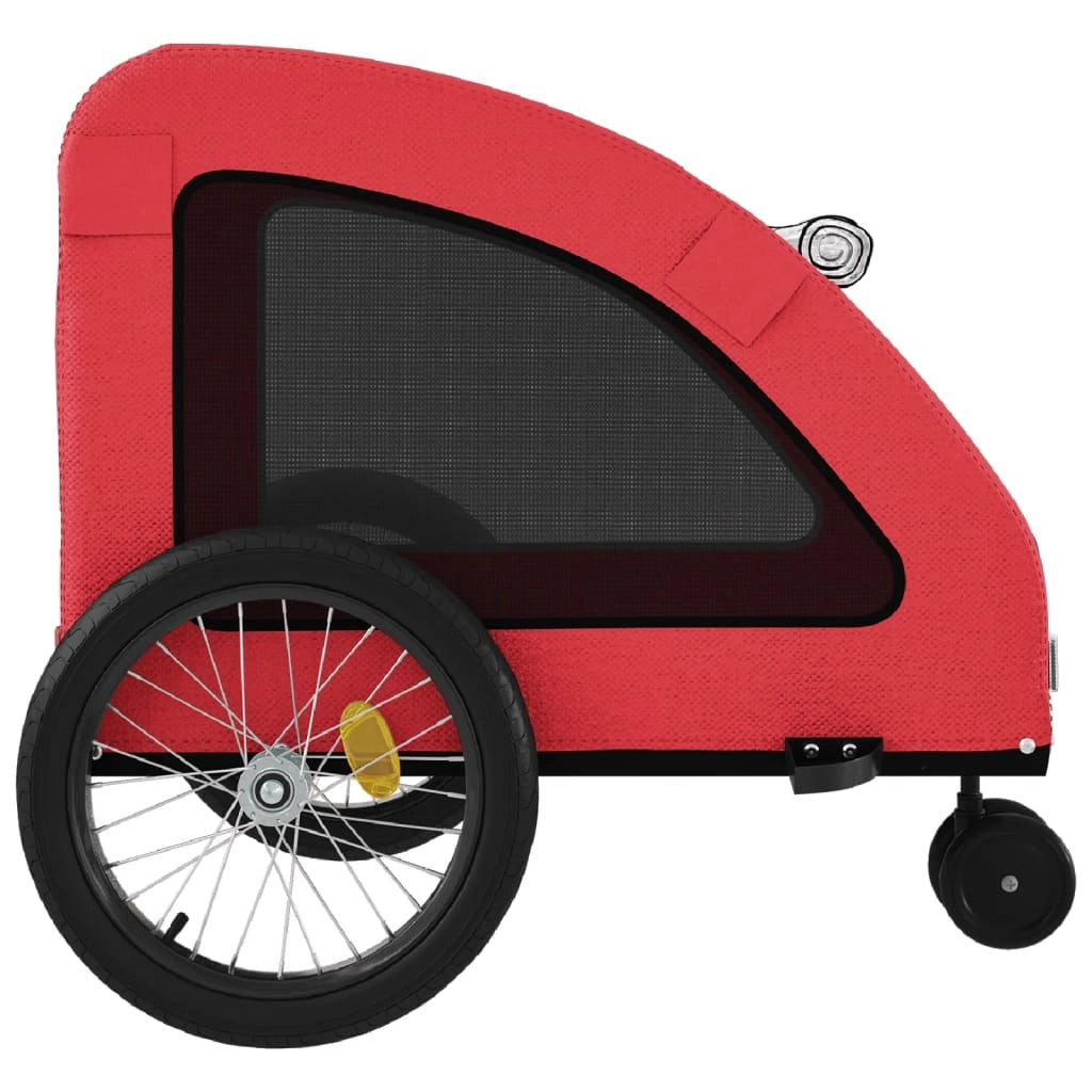 Rimorchio/carrello per animali domestici rosso 02_0044352