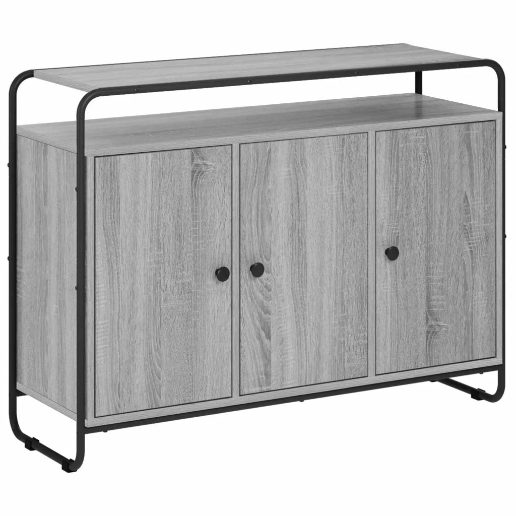 Credenza Sonoma grigio 102 x 35 x 75 cm Legno ingegnerizzato 8007987