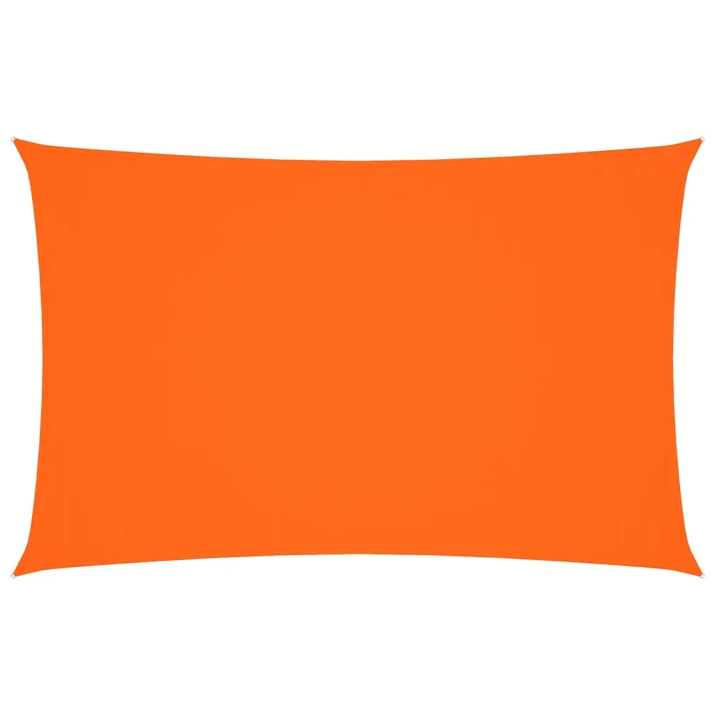 Parasole a Vela Oxford Rettangolare 5x8 m Arancione