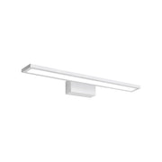 READ Applique da bagno LED 10W 900lm 3000K IP20 Bianca - Rossini Illuminazione - Lampada a parete sottile per specchi e quadri in metallo