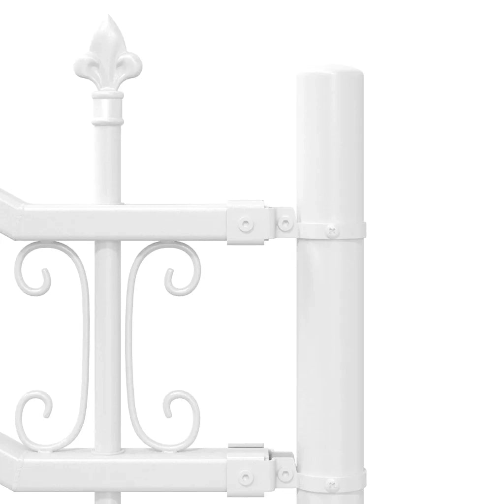 Recinzione per Giardino KAMPEN Bianco 42003973