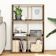 Libreria Divisorio Rovere 69,5x29x103,5 cm in Truciolato