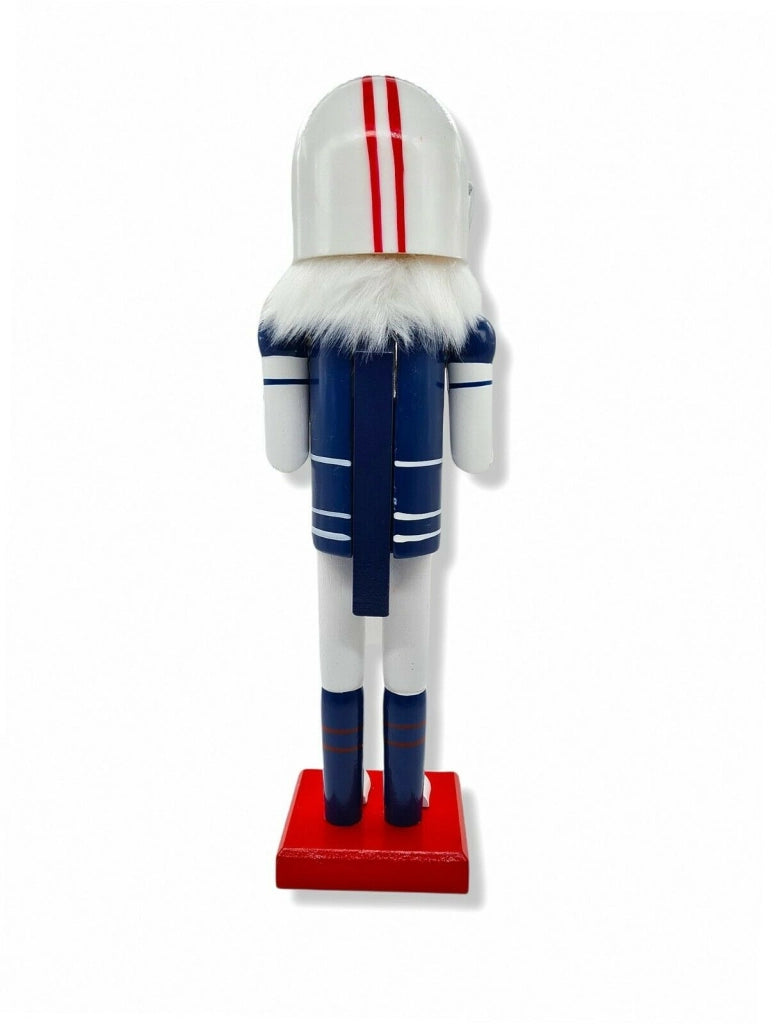 Soldato RUGBY Schiaccianoci di Natale Legno Altezza 35 cm Decorazioni Natalizie