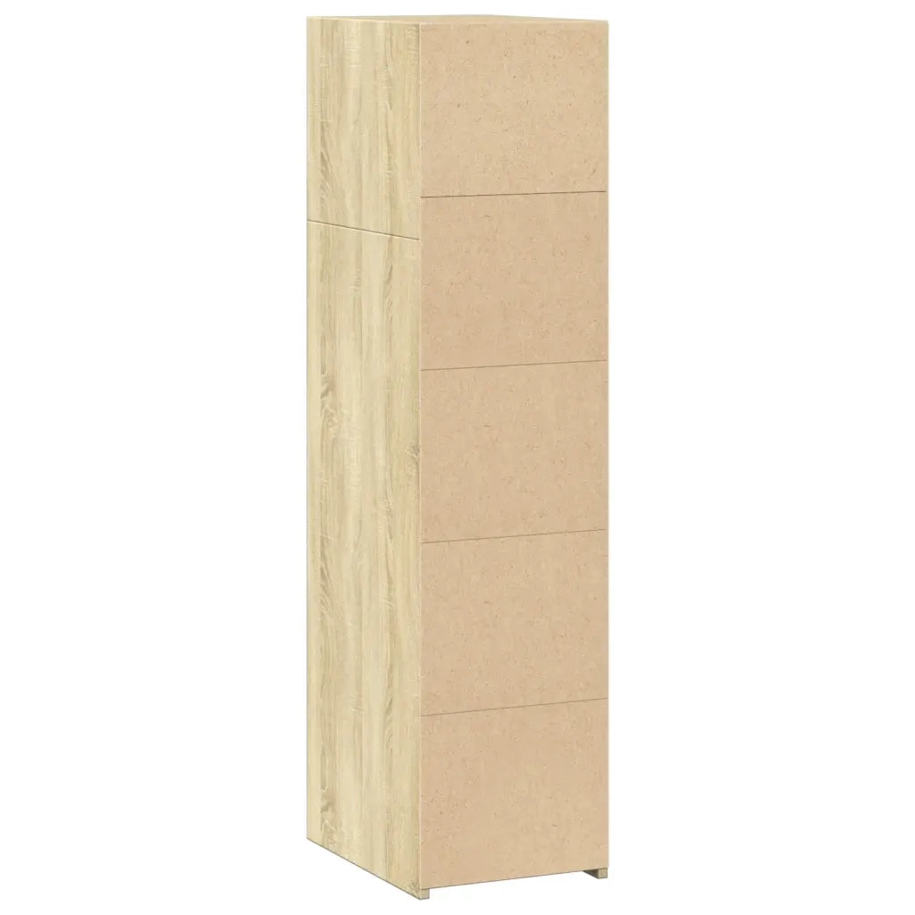 Credenza Rovere Sonoma 30x41x124cm in Legno Multistrato 846378