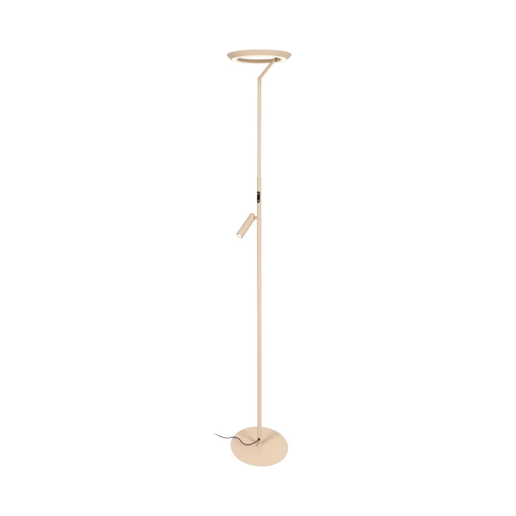 Lampada da terra CELESTE LED integrato 21W taupe Lucide