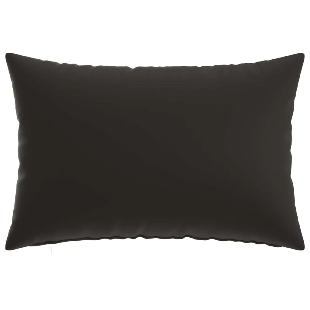 Federa 2 pcs HEERLEN Nero 50 x 80 cm Poliestere 912037