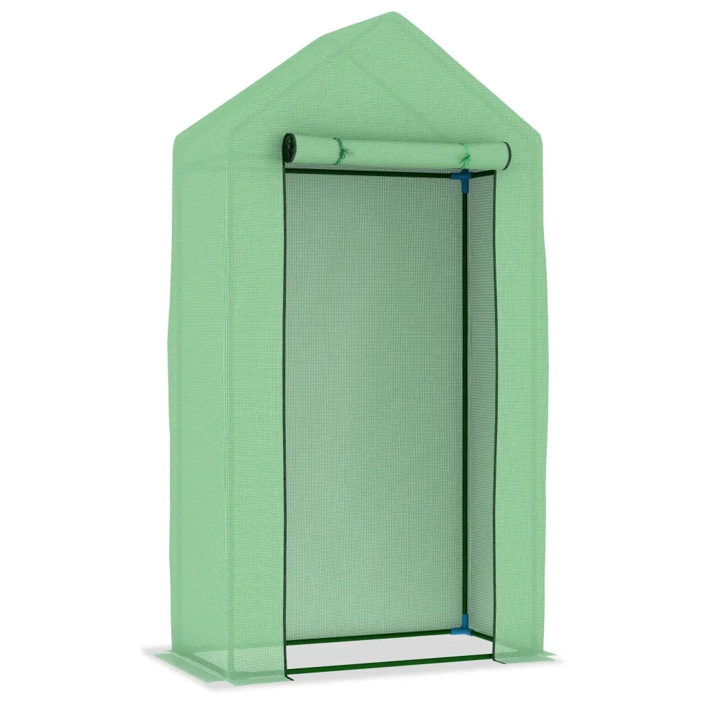 Serra con Struttura in Acciaio 0,5 m² 1x0,5x1,9 m 48168