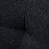 Divano Letto 3 Posti Reclinabile con Bracciolo Tavolino a Ribalta  in Tessuto Effetto Lino Grigio