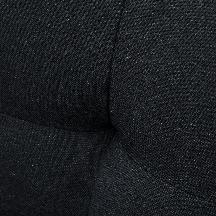 Divano Letto 3 Posti Reclinabile con Bracciolo Tavolino a Ribalta  in Tessuto Effetto Lino Grigio