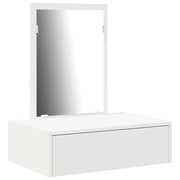 Toeletta | Tavolo da Trucco Bianco 60 x 40 x 70 cm Legno multistrato