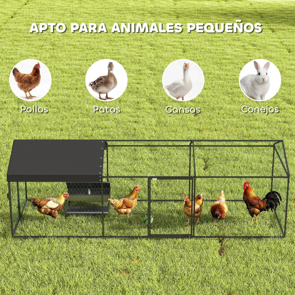 Pollai per Giardino ¨C Zephmum ¨C Nero 300x100x100 cm
