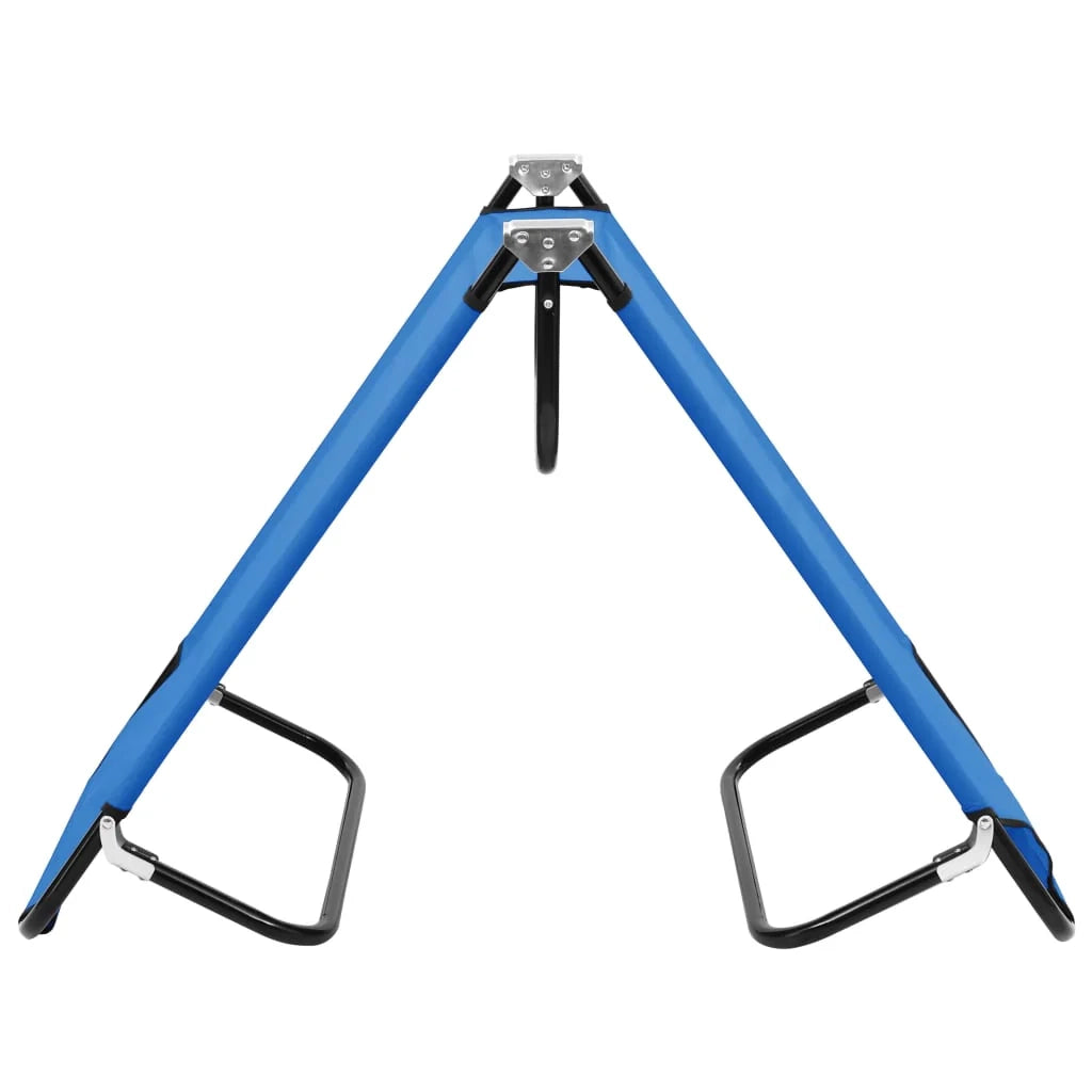 Lettino prendisole sedia a sdraio lettino prendisole letto da giardino mobili da giardino mobili da esterno pieghevoli acciaio blu 02_0012865