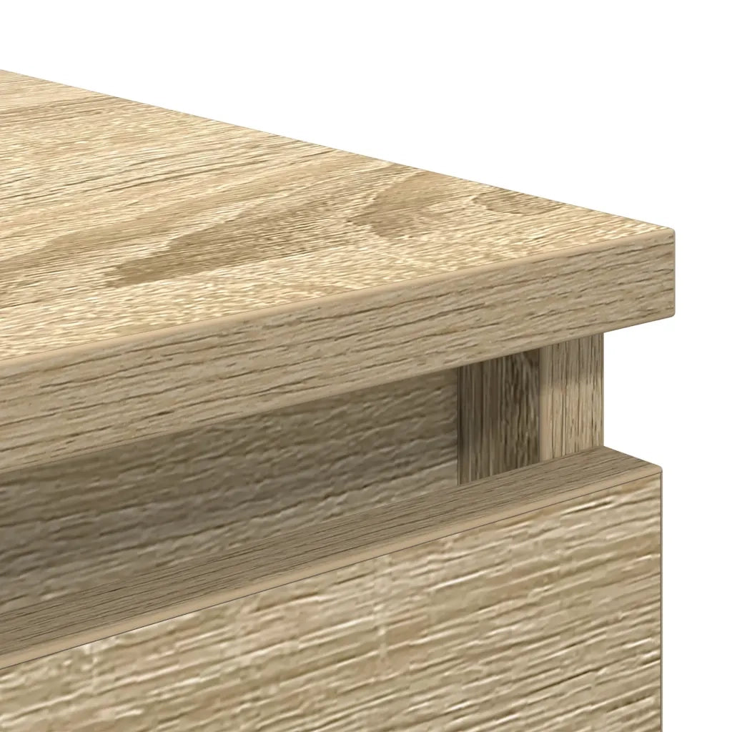 Credenza con Cassetti Rovere Sonoma 37,5x35x99 cm in Truciolato 861762