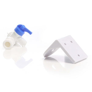 Naturewater Filtro acqua NW-2-PPUF, Sistema di filtrazione a 2 livelli con cartucce, montaggio a parete