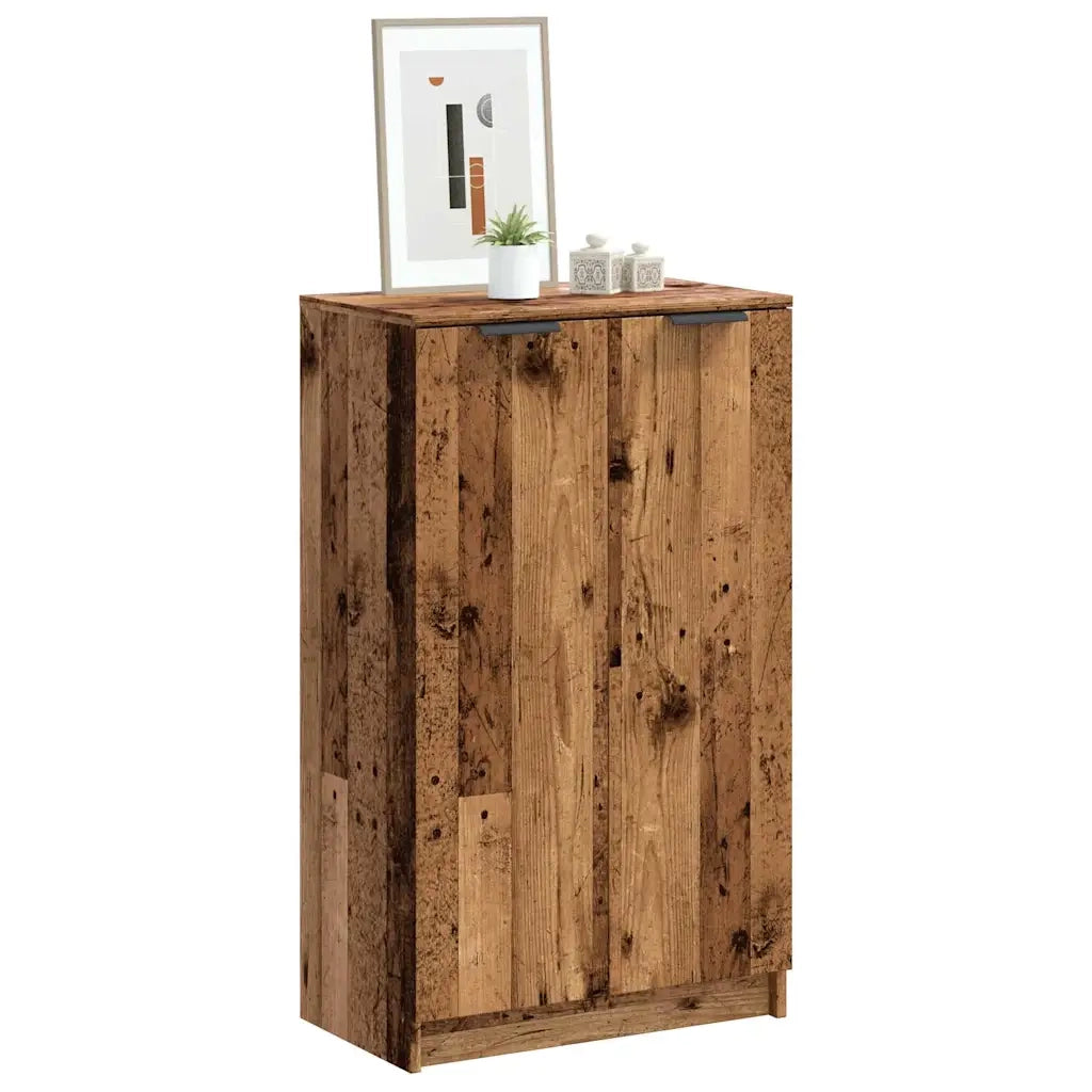 Scarpiera Legno Antico 59x35x100,5 cm in Truciolato 856993