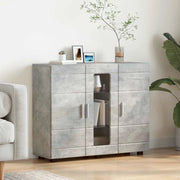 Armadio in Legno Grigio cemento 88,5 x 30,5 x 73 cm 880304