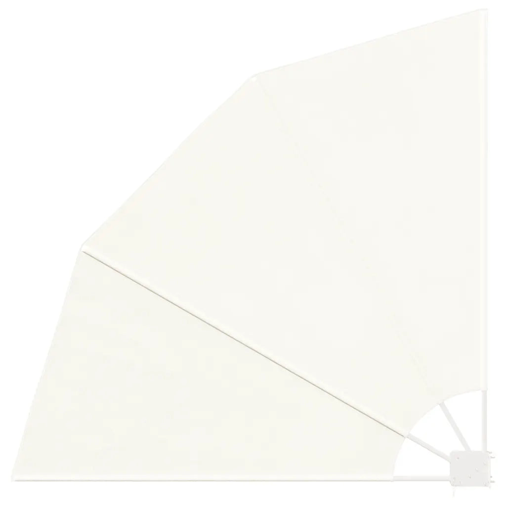 Tenda Laterale per Balcone Pieghevole Crema 140x140 cm cod mxl 15337