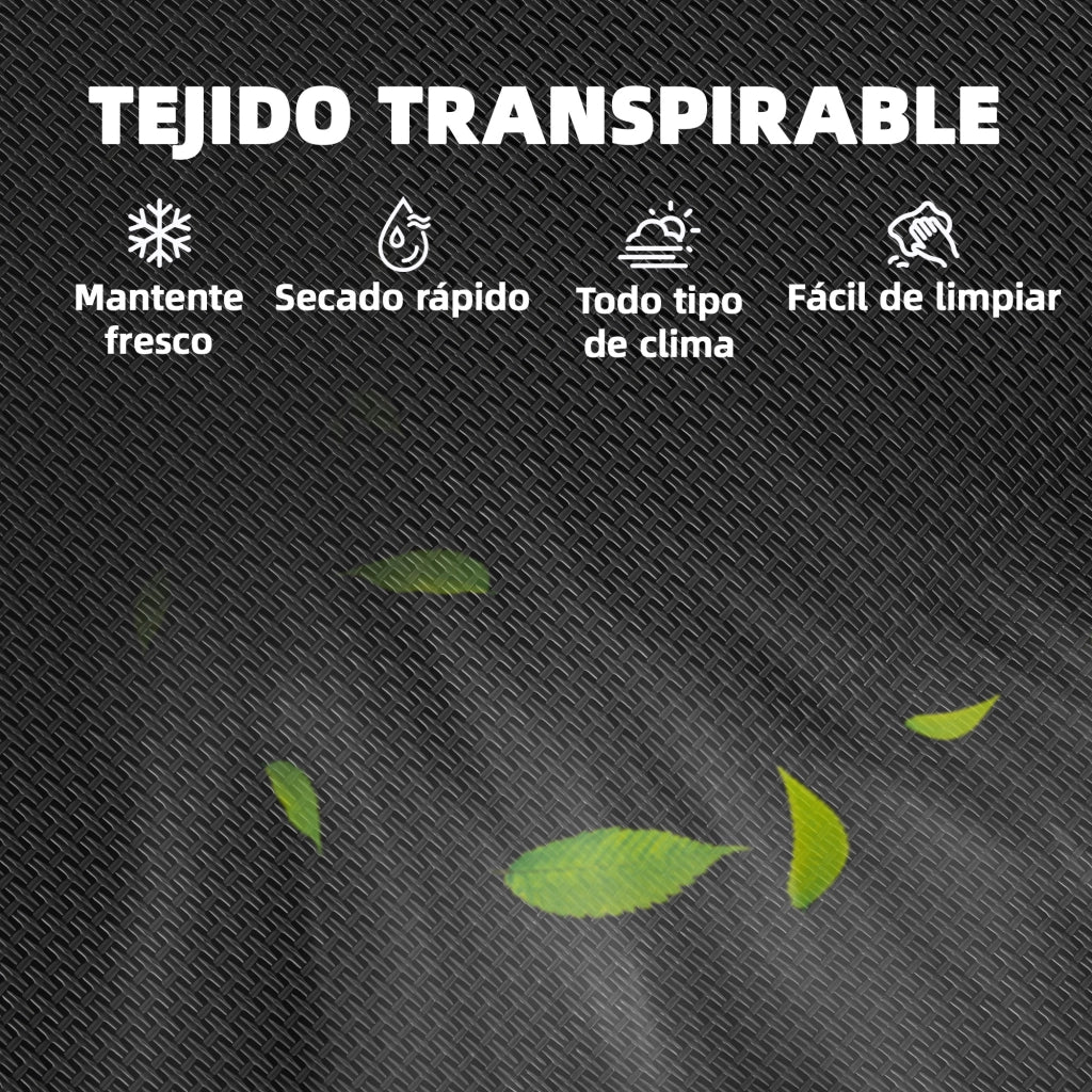 Sedia da pranzo pieghevole con braccioli ¨C zephmum ¨C nero tessuto polipropilene