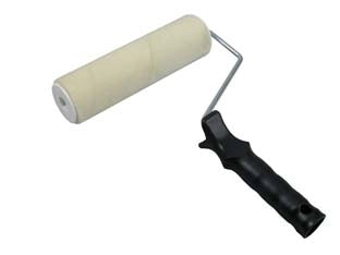 RULLO PER SMALTO IN LANA RASATA ANTISOLVENTE- - cm.25 ø mm.40 - 1 pezzi FEUDO