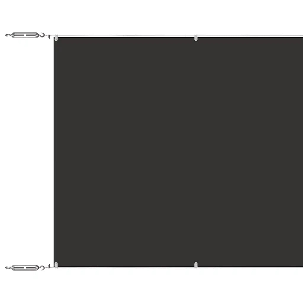 Paravento Verticale Antracite 140x800 cm Tessuto Oxford CFW5898405