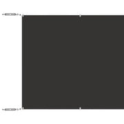 Paravento Verticale Antracite 140x800 cm Tessuto Oxford CFW5898405