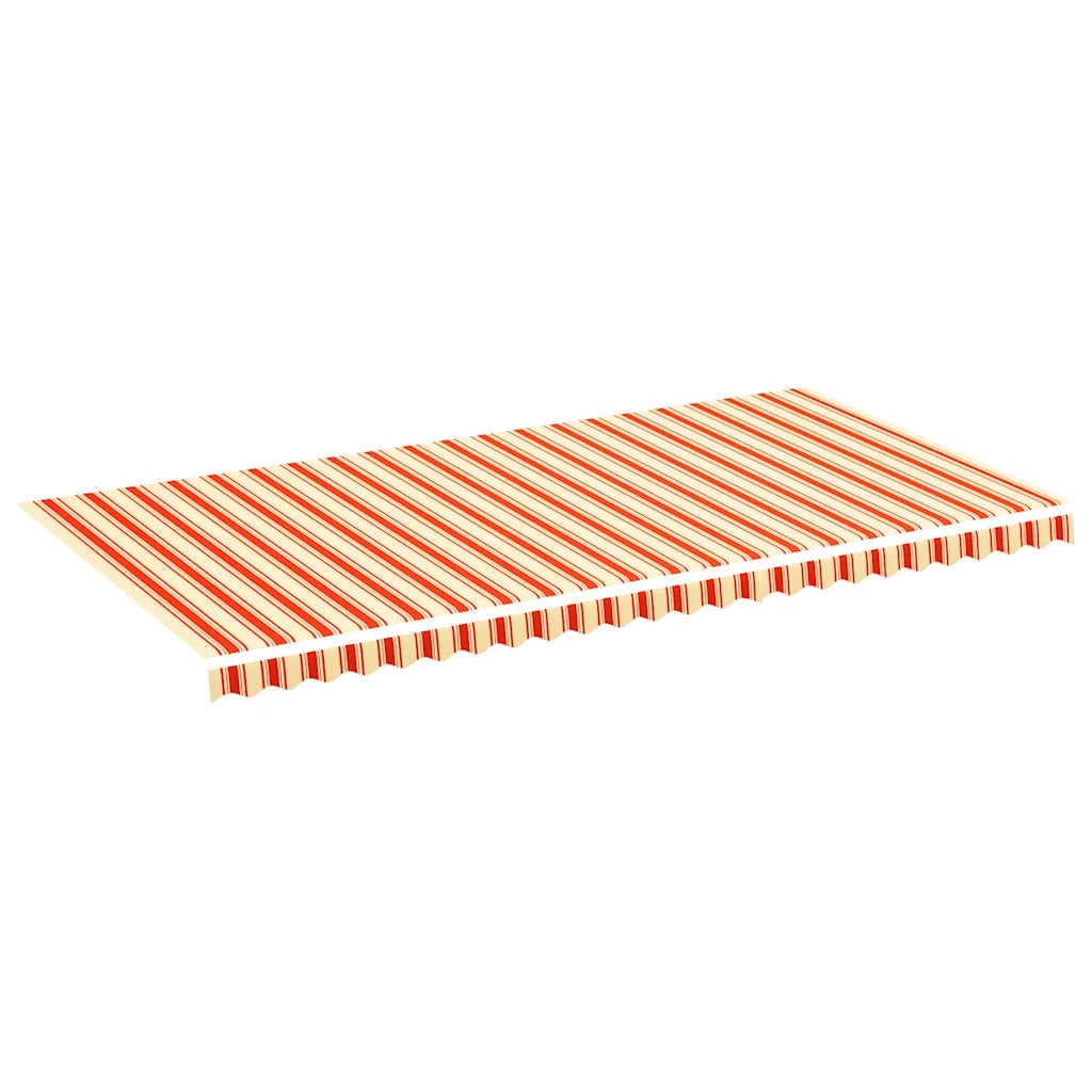 Tessuto di Ricambio per Tenda da Sole Giallo e Arancio 6x3 m 312023
