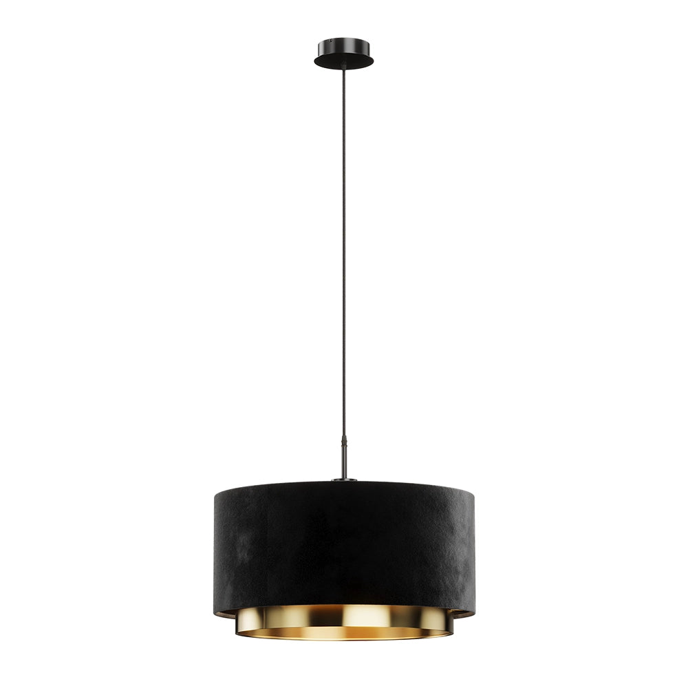 Vicco lampadario a sospensione Nero 45 x 25.7 cm