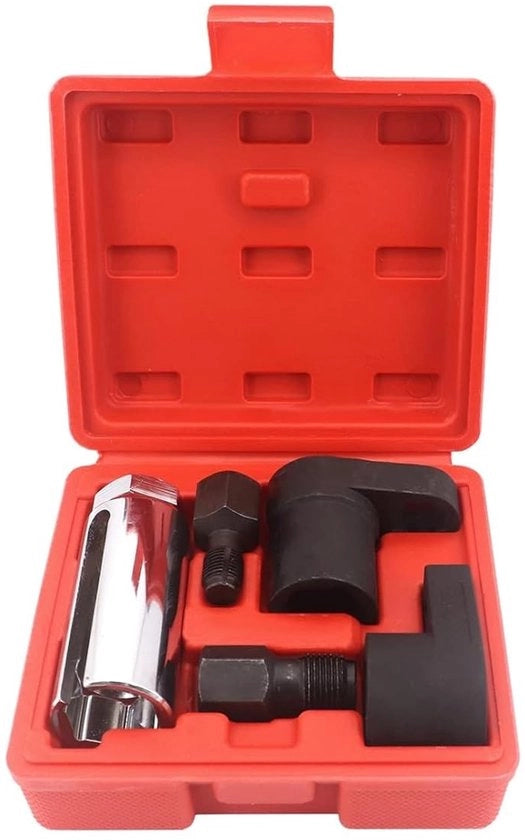Set di attrezzi a 5 pezzi per chiavi a doppia testa - Sensore di ossigeno - Acciaio inox molybdeno - Duraturo - Manutenzione auto - Ideale per meccanici professionisti
