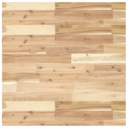 Piano Tavolo | Superficie Tavolo | Piano Scrivania Quadrato 70x70x4 cm in Legno Massello di Acacia
