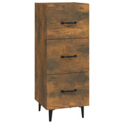 Buffet credenza cassettiera armadio mobile contenitore organizer per cucina soggiorno salotto 34,5 x 34 x 90 cm legno ingegnerizzato marrone 02_0030892