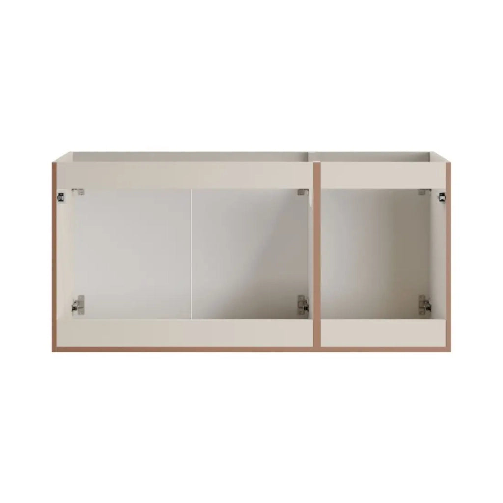 Set da bagno BRAZZA: mobile sotto lavabo con armadietti 120cm + piano per lavabo