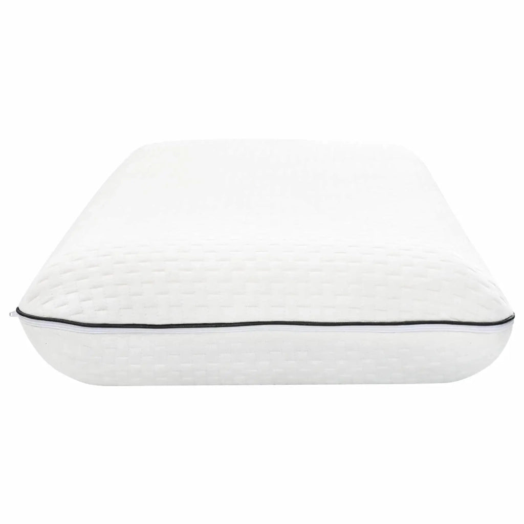 Cuscino da Letto Tinta unita Bianco 70 x 35 x 10 cm Schiuma Gel CFW3207048