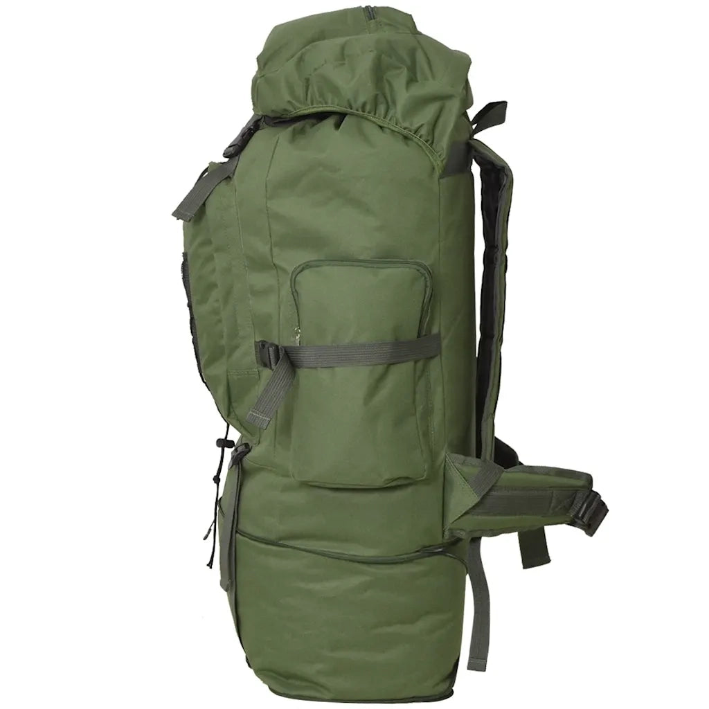 Zaino Stile Militare XXL 100 L Verde CFW4435539