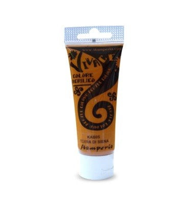 COLORE ACRILICO 60 ML TERRA DI SIENA