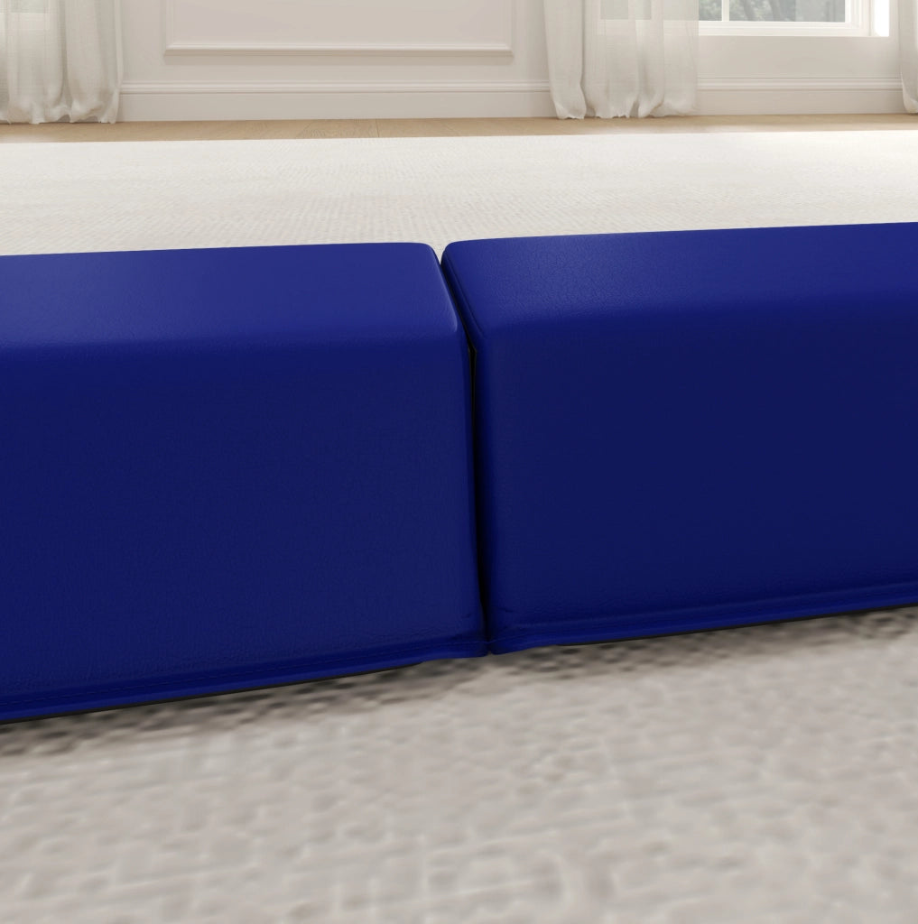 Trave da equilibrio pieghevole blu 236 cm con nucleo in EVA