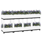 Fioriera Rialzata 160x40x71 cm in Polipropilene 153315