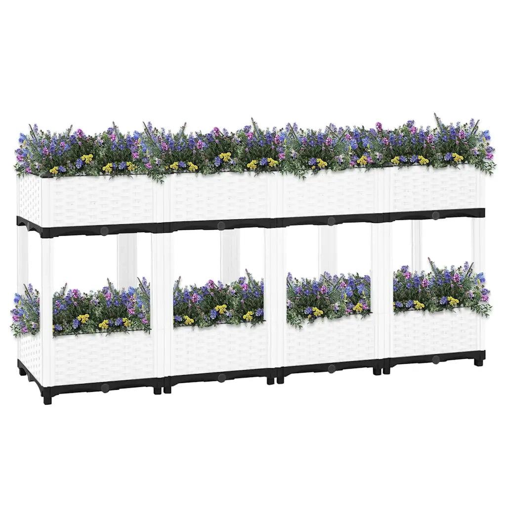 Fioriera Rialzata 160x40x71 cm in Polipropilene 153315