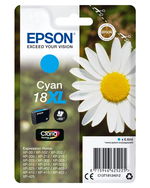 Epson Daisy Cartuccia Ciano XL