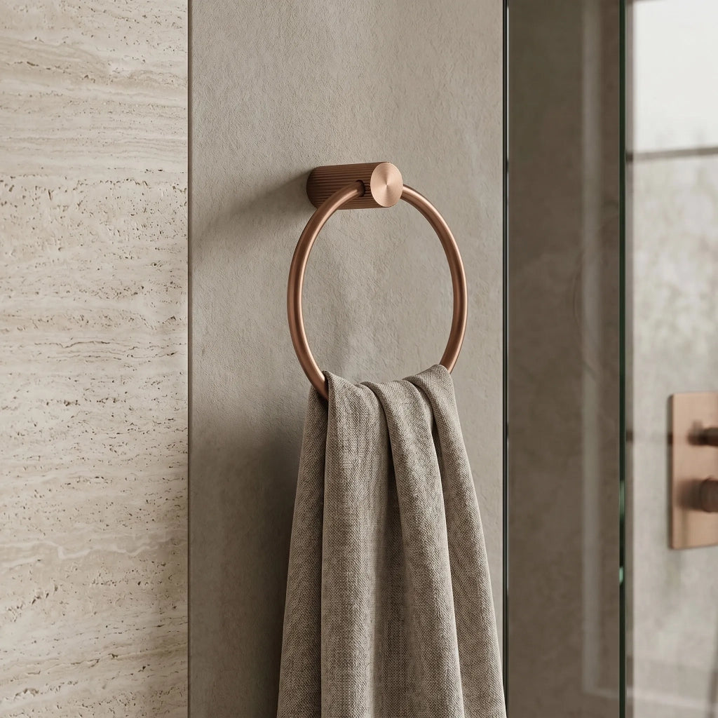 Appendino Da Bagno Ring 64106 Solo Brush Copper