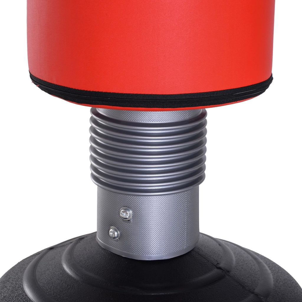 Sacco da Boxe con Base e Molla Regolabile ¨C Xylo ¨C Rosso