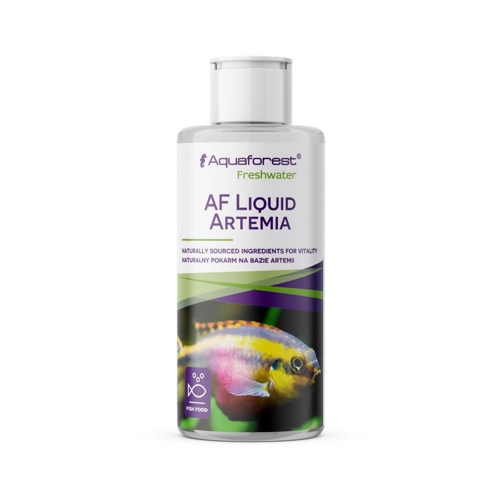 Aquaforest Freshwater Liquid Artemia 125ml - alimento a base di Artemie naturali per tutti i pesci d'acqua dolce