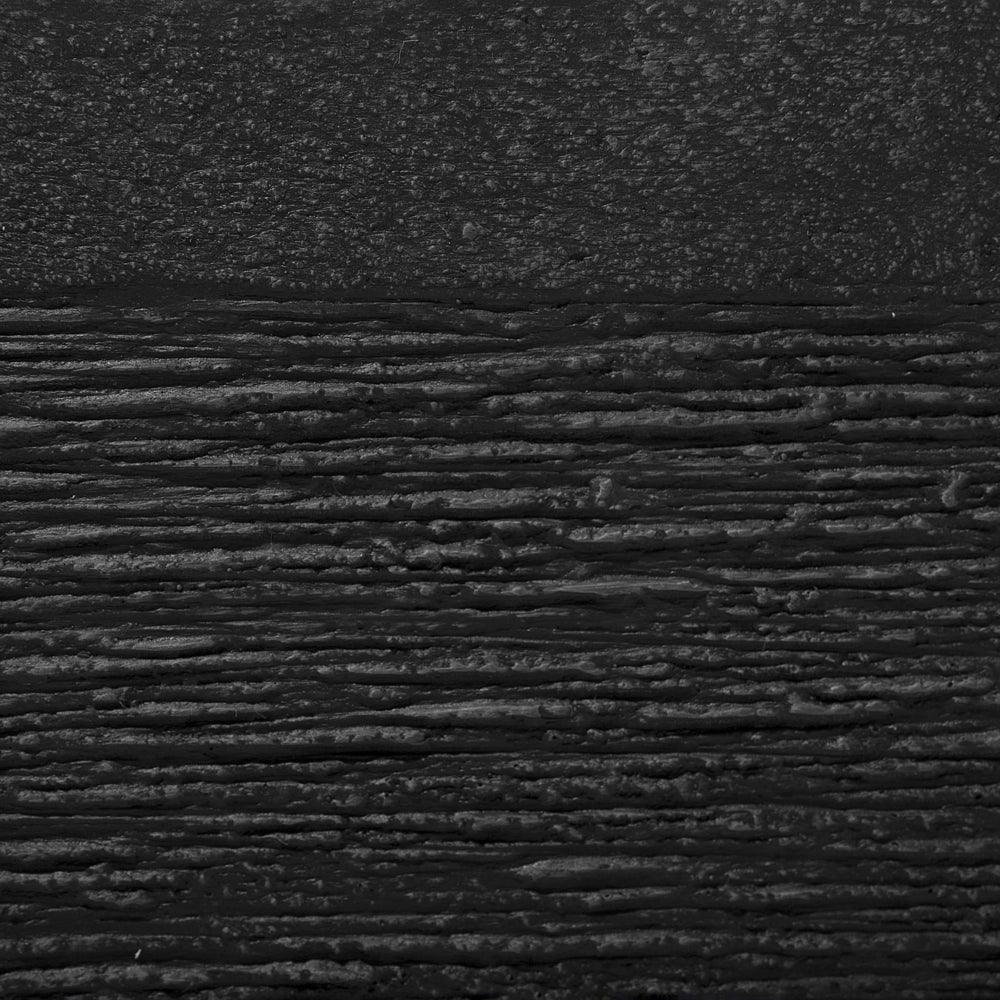 Vaso per piante fioriera in fibra nera solida quadrata 30 x 28 cm resistente ai raggi UV